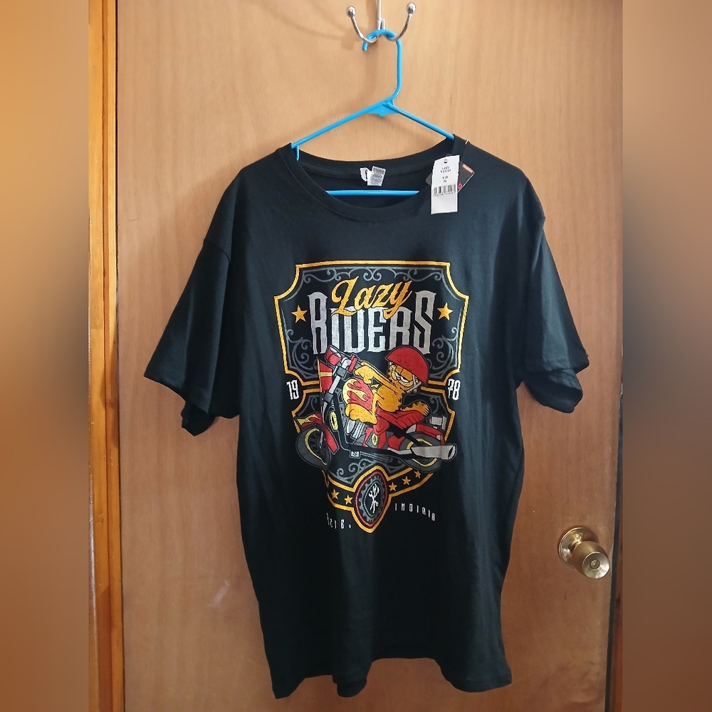 Black Garfield Graphic T-Shirt, XL, NWT